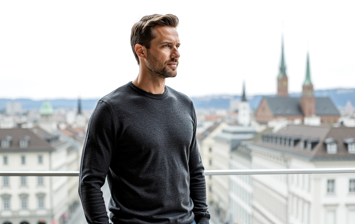 Editorial perspective on men's lifestyle